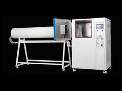 Testkammer mit starken Wasserstrahlen für IPX5- und IPX6-Tests gemäß IEC60529