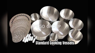 Standardprüfgefäße EN60350-2, IEC60035-2-6, IEC60035-2-9