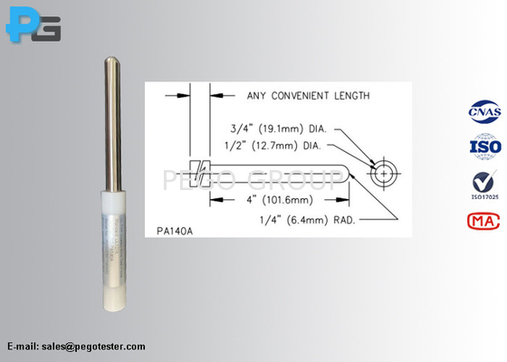 Nylon Handle Test Finger Probe UL507 Standard For Testing The Accessability To Live Parts