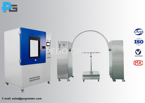 IEC 62196-1 Elektrofahrzeug IPX3 und IPX4 Wasserdichte Prüfmaschine für Schwingröhren