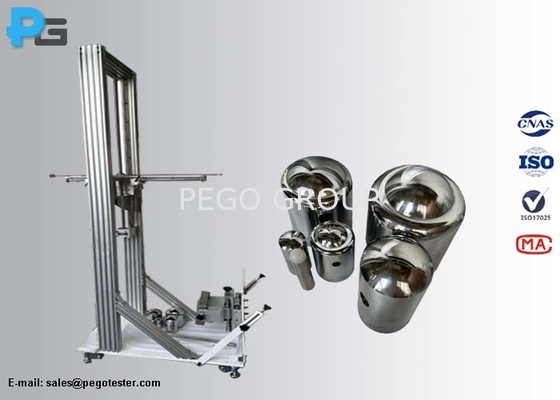 IK01 (0,14J) bis IK11 (50J) Pendel-Hammer-Mechanische Aufprallprüfvorrichtung IEC62262