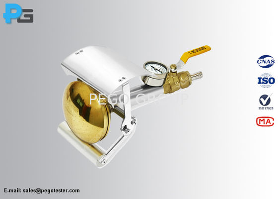 Durchmesser des Löchers 0,5 mm Aluminium-Baffle IPX3/IPX4 Einstiegsschutz-Prüfung Handsprühdüse IEC60529 Abschnitt 14.2.3/14.2.4