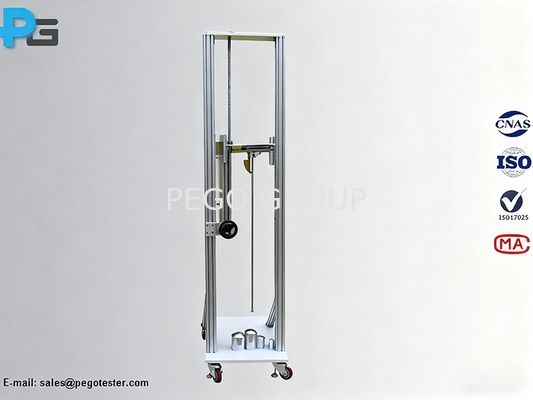 IK01 bis IK11 Pendel-Schlaghammer mit Stahl- und Polyamid-Schlagelementen für 220V, 50/60Hz mechanische Festigkeitsprüfungen